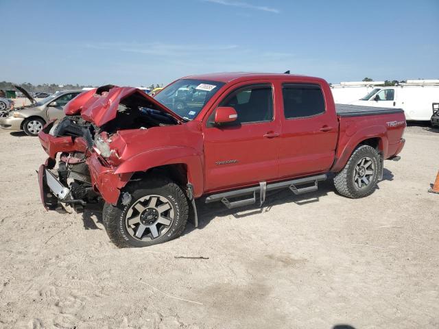 5TFJU4GN4EX062355 - 2014 TOYOTA TACOMA DOUBLE CAB PRERUNNER RED photo 1