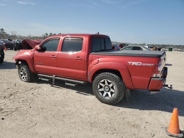 5TFJU4GN4EX062355 - 2014 TOYOTA TACOMA DOUBLE CAB PRERUNNER RED photo 2
