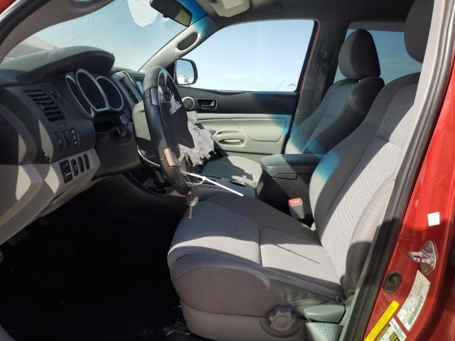 5TFJU4GN4EX062355 - 2014 TOYOTA TACOMA DOUBLE CAB PRERUNNER RED photo 7