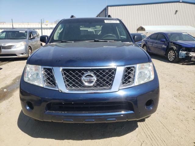 5N1AR18B88C653638 - 2008 NISSAN PATHFINDER S BLUE photo 5