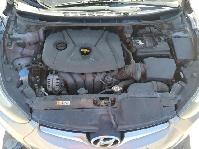 5NPDH4AE8GH708649 - 2016 HYUNDAI ELANTRA SE SILVER photo 11