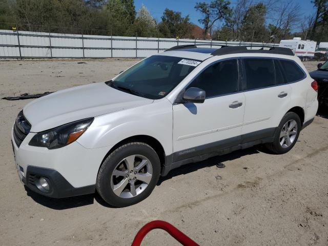 4S4BRBSC5D3203693 - 2013 SUBARU OUTBACK 2.5I LIMITED WHITE photo 1