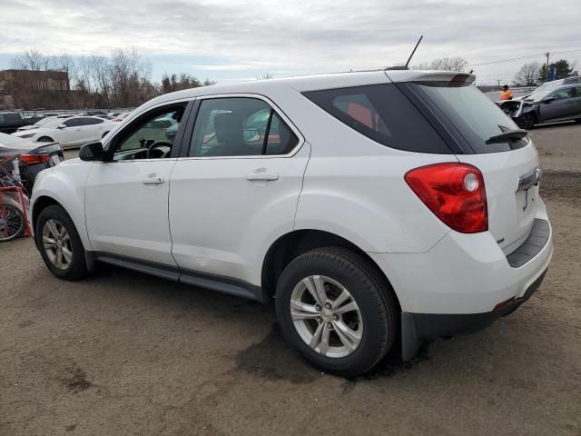 2GNFLEEKXF6274497 - 2015 CHEVROLET EQUINOX LS WHITE photo 2