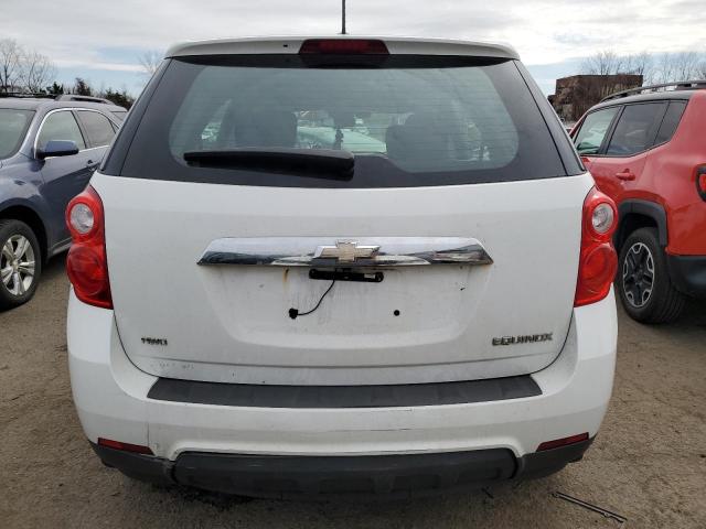 2GNFLEEKXF6274497 - 2015 CHEVROLET EQUINOX LS WHITE photo 6