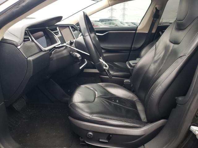 5YJSA1S14EFP33386 - 2014 TESLA MODEL S შავი ფოტო 7
