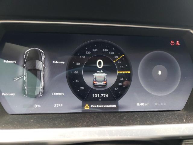 5YJSA1S14EFP33386 - 2014 TESLA MODEL S შავი ფოტო 9