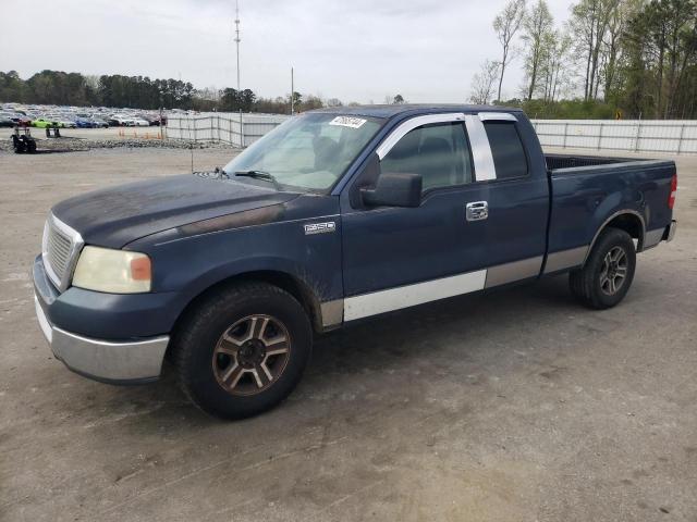 1FTRX12W34NB25609 - 2004 FORD F150 BLUE photo 1