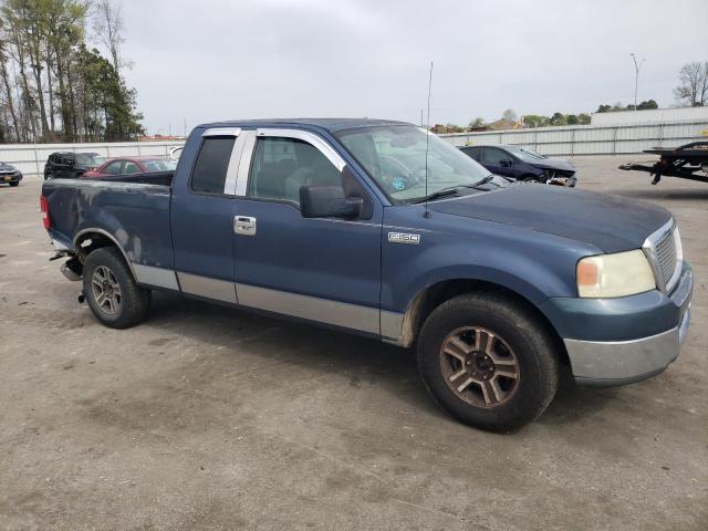 1FTRX12W34NB25609 - 2004 FORD F150 BLUE photo 4