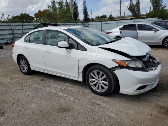 2HGFB2F81CH326176 - 2012 HONDA CIVIC EX WHITE photo 4