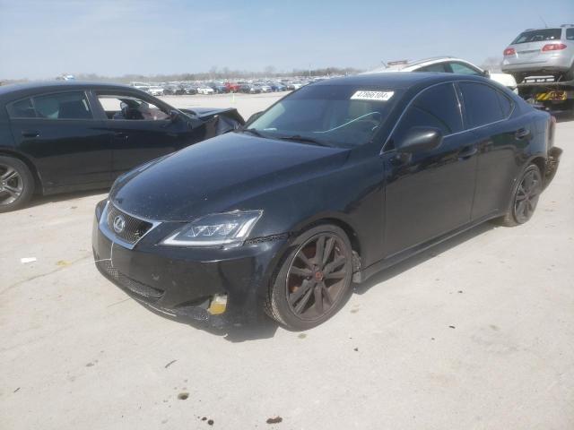 JTHBK262885074187 - 2008 LEXUS IS 250 BLACK photo 1