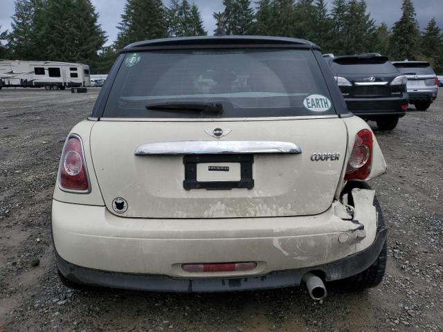 WMWSU3C50DT549267 - 2013 MINI COOPER WHITE photo 6