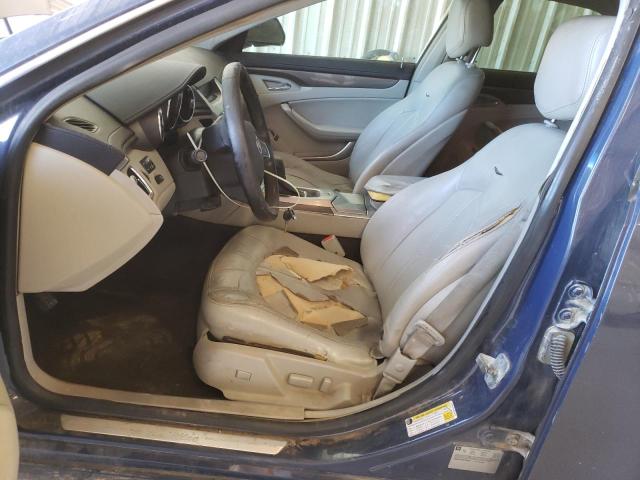 1G6DF577890152642 - 2009 CADILLAC CTS BLUE photo 7