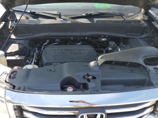 5FNYF3H51FB001087 - 2015 HONDA PILOT EXL GRAY photo 12