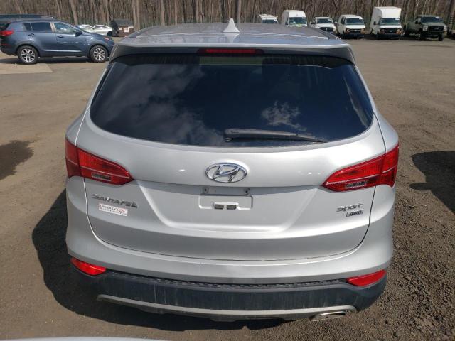 5XYZTDLB1EG199046 - 2014 HYUNDAI SANTA FE S SILVER photo 6