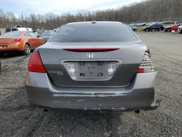 1HGCM66566A046783 - 2006 HONDA ACCORD EX GRAY photo 6