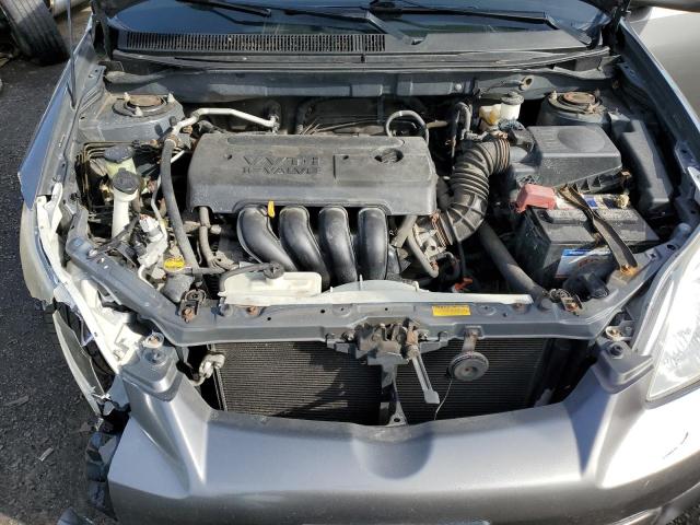 2T1KR32E67C660407 - 2007 TOYOTA COROLLA MA XR GRAY photo 11