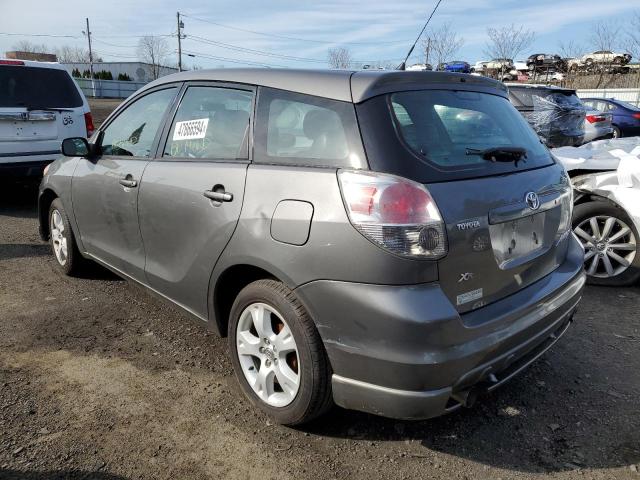 2T1KR32E67C660407 - 2007 TOYOTA COROLLA MA XR GRAY photo 2