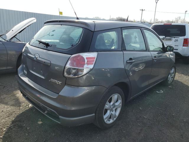 2T1KR32E67C660407 - 2007 TOYOTA COROLLA MA XR GRAY photo 3