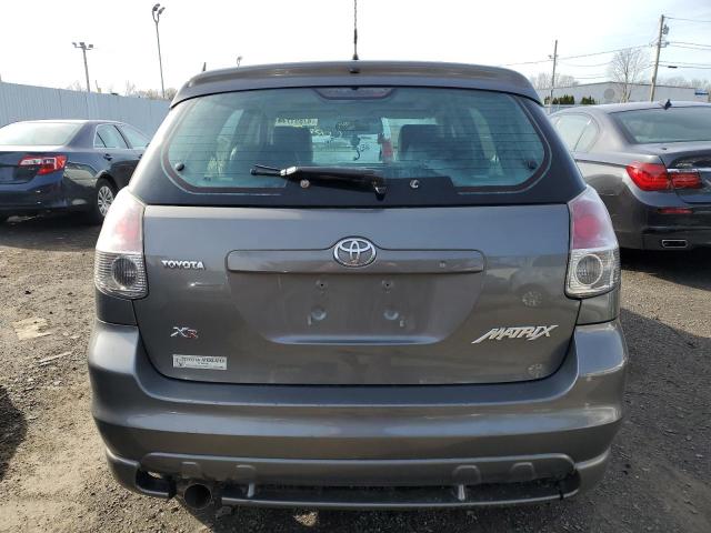 2T1KR32E67C660407 - 2007 TOYOTA COROLLA MA XR GRAY photo 6