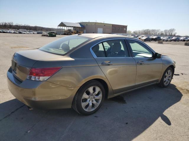 1HGCP26899A044668 - 2009 HONDA ACCORD EXL GOLD photo 3