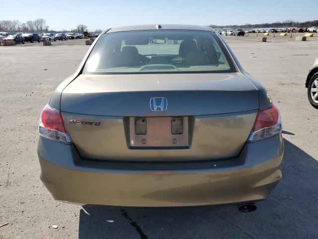 1HGCP26899A044668 - 2009 HONDA ACCORD EXL GOLD photo 6