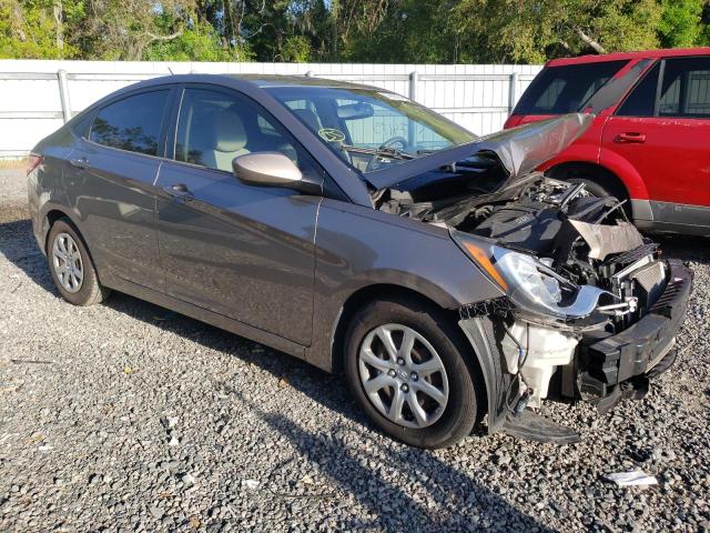 KMHCT4AE5CU139216 - 2012 HYUNDAI ACCENT GLS BROWN photo 4