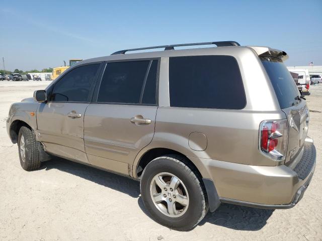 5FNYF28507B033640 - 2007 HONDA PILOT EXL BEIGE photo 2