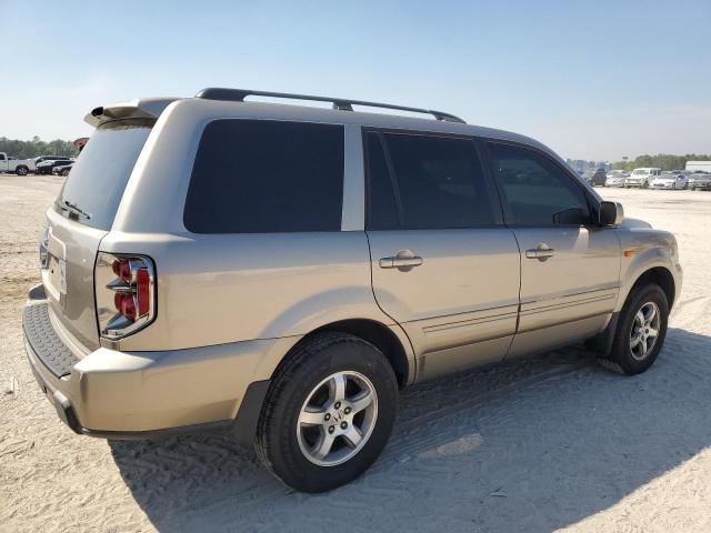 5FNYF28507B033640 - 2007 HONDA PILOT EXL BEIGE photo 3