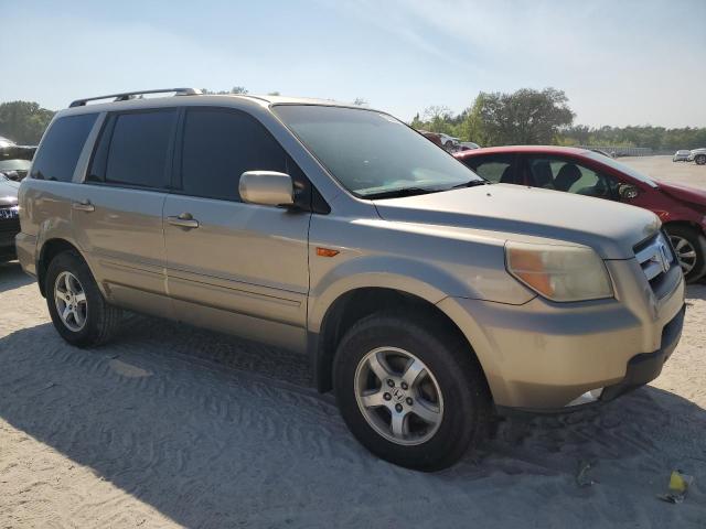 5FNYF28507B033640 - 2007 HONDA PILOT EXL BEIGE photo 4