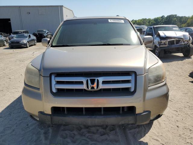 5FNYF28507B033640 - 2007 HONDA PILOT EXL BEIGE photo 5