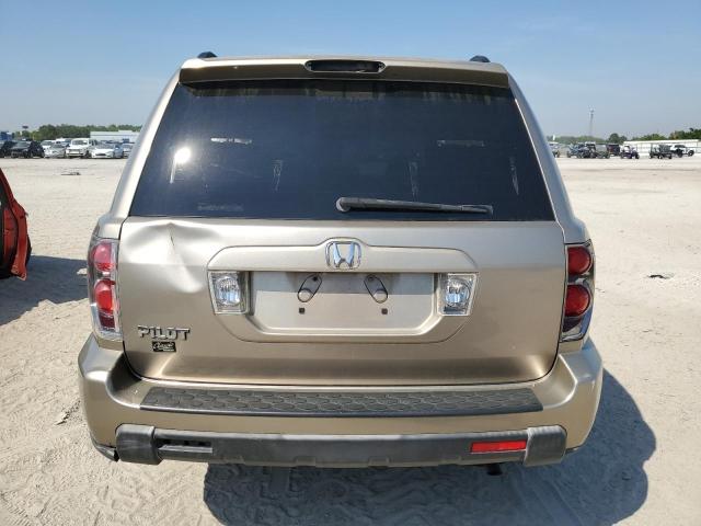 5FNYF28507B033640 - 2007 HONDA PILOT EXL BEIGE photo 6