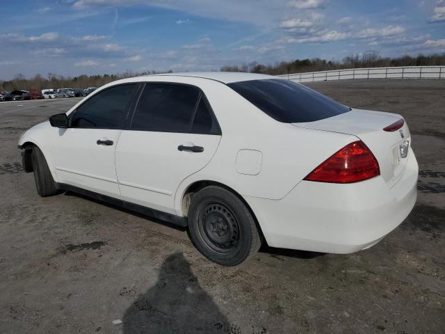 JHMCM56187C008885 - 2007 HONDA ACCORD VALUE WHITE photo 2