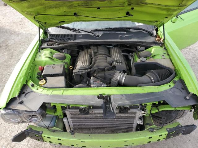 2C3CDZFJ1KH727365 - 2019 DODGE CHALLENGER R/T SCAT PACK GREEN photo 11