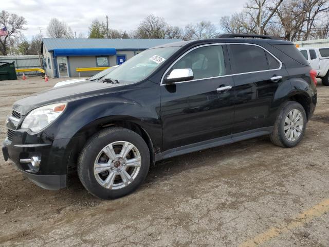 2CNFLNE58B6407265 - 2011 CHEVROLET EQUINOX LT BLACK photo 1