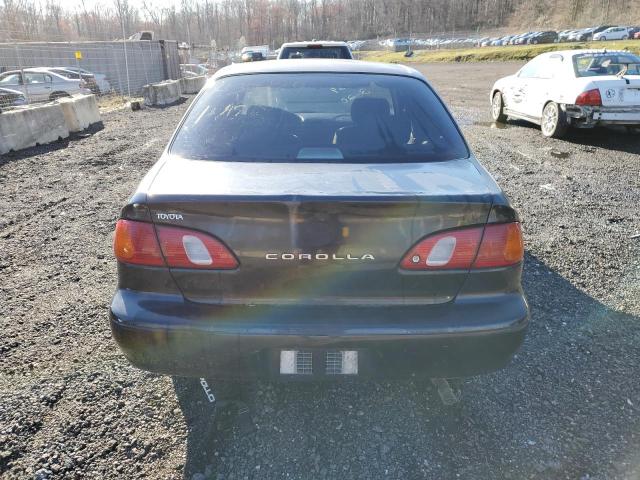 2T1BR12E7YC265660 - 2000 TOYOTA COROLLA VE BLACK photo 6