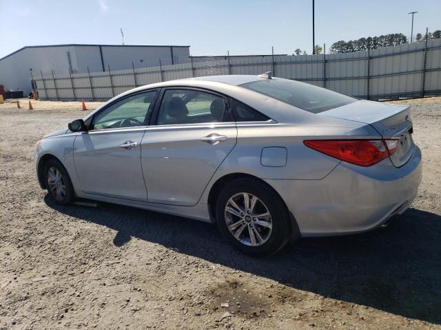 5NPEC4AC1DH678908 - 2013 HYUNDAI SONATA SE BLUE photo 2