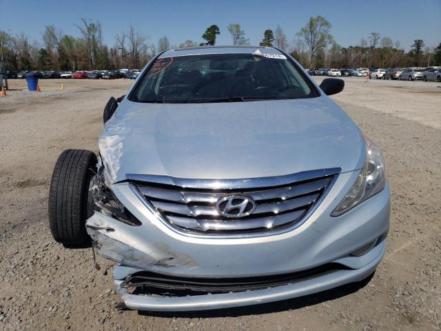 5NPEC4AC1DH678908 - 2013 HYUNDAI SONATA SE BLUE photo 5