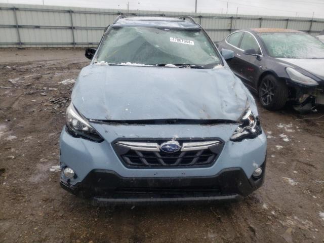 JF2GTAEC7M8263691 - 2021 SUBARU CROSSTREK PREMIUM BLUE photo 5