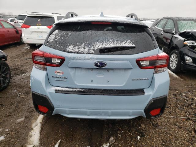 JF2GTAEC7M8263691 - 2021 SUBARU CROSSTREK PREMIUM BLUE photo 6