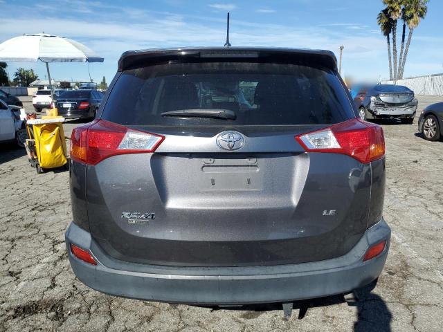 2T3ZFREV0FW179921 - 2015 TOYOTA RAV4 LE GRAY photo 6