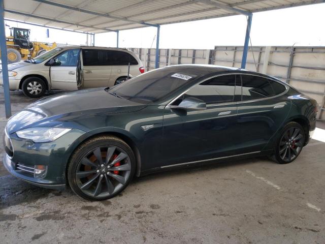 5YJSA1H18EFP49002 - 2014 TESLA MODEL S 灰色 照片 1
