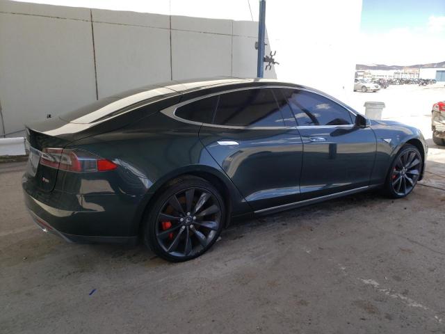 5YJSA1H18EFP49002 - 2014 TESLA MODEL S 灰色 照片 3