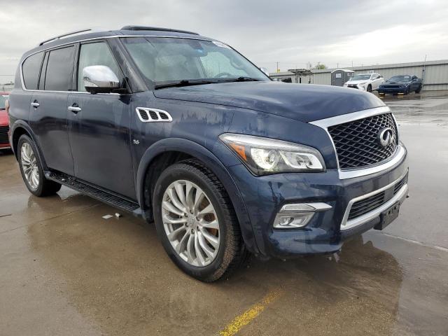 JN8AZ2ND3F9770753 - 2015 INFINITI QX80 BLUE photo 4