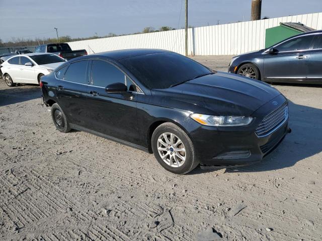 3FA6P0G74GR376936 - 2016 FORD FUSION S BLACK photo 4