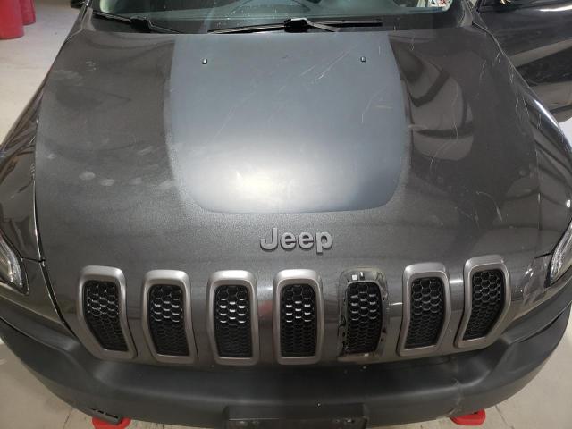 1C4PJMBS4HW546651 - 2017 JEEP CHEROKEE TRAILHAWK გრაფიტი ფოტო 12