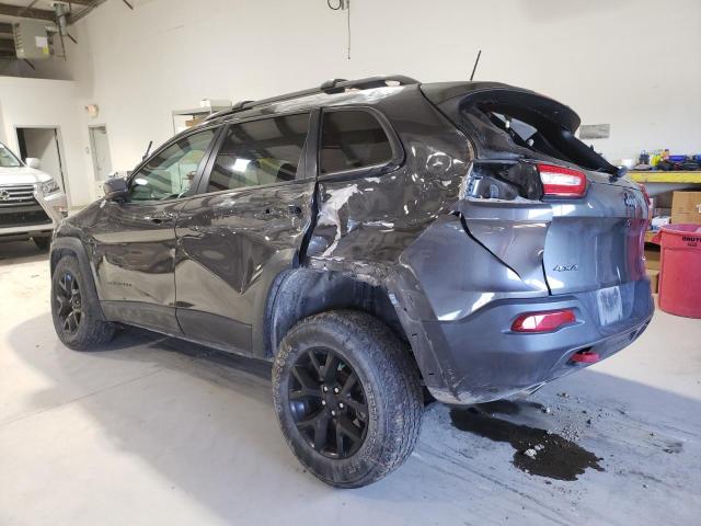 1C4PJMBS4HW546651 - 2017 JEEP CHEROKEE TRAILHAWK გრაფიტი ფოტო 2