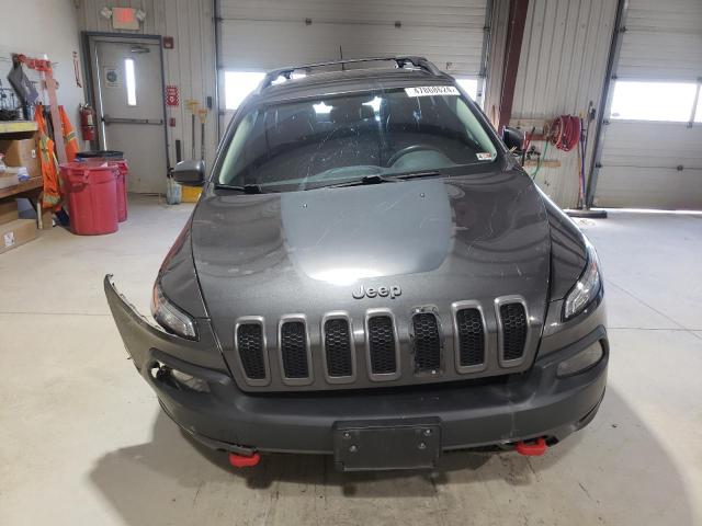 1C4PJMBS4HW546651 - 2017 JEEP CHEROKEE TRAILHAWK გრაფიტი ფოტო 5