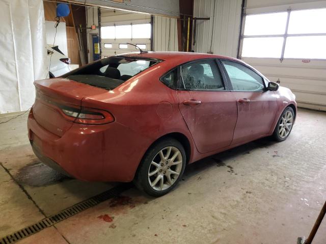 1C3CDFBA7DD267911 - 2013 DODGE DART SXT BURGUNDY photo 3