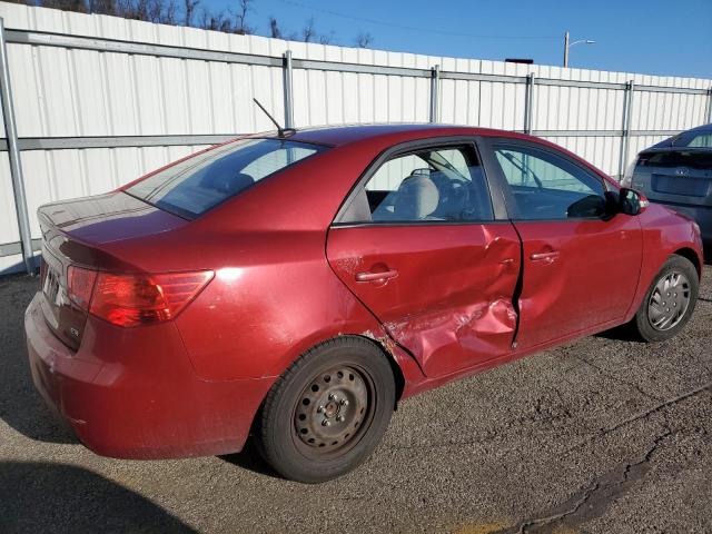 KNAFU4A28A5169478 - 2010 KIA FORTE EX BURGUNDY photo 3