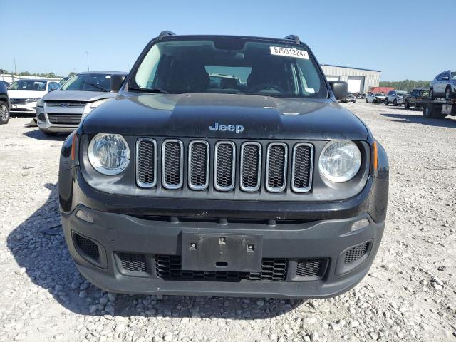 ZACCJAAB1HPF03025 - 2017 JEEP RENEGADE SPORT შავი ფოტო 5